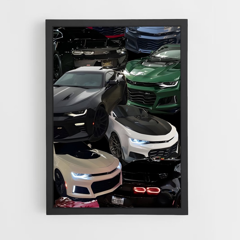 Poster Camaro ZL1 Performance – affiche Chevrolet (vue 2)